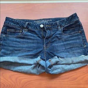 American Eagle blue jean shorts